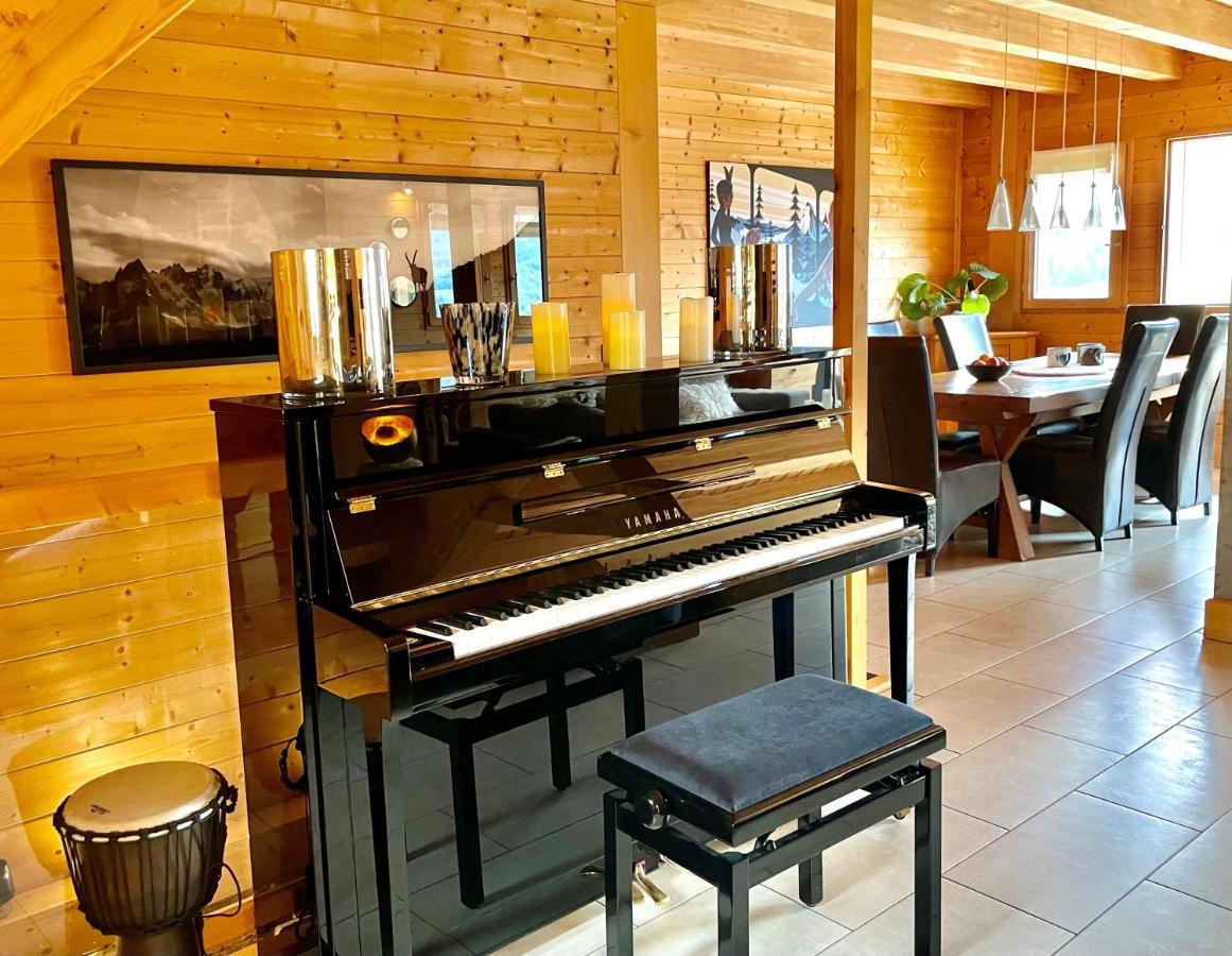 Le Paret Chambres D'Hotes De Charme & Spa Manigod Exterior foto