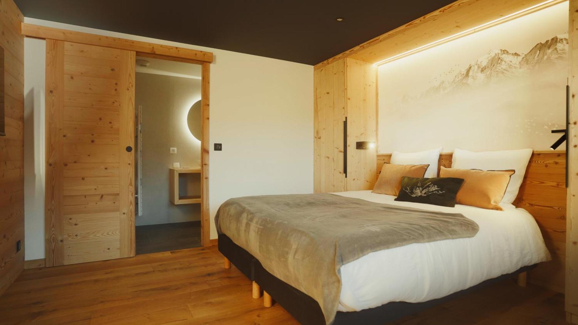 Le Paret Chambres D'Hotes De Charme & Spa Manigod Exterior foto