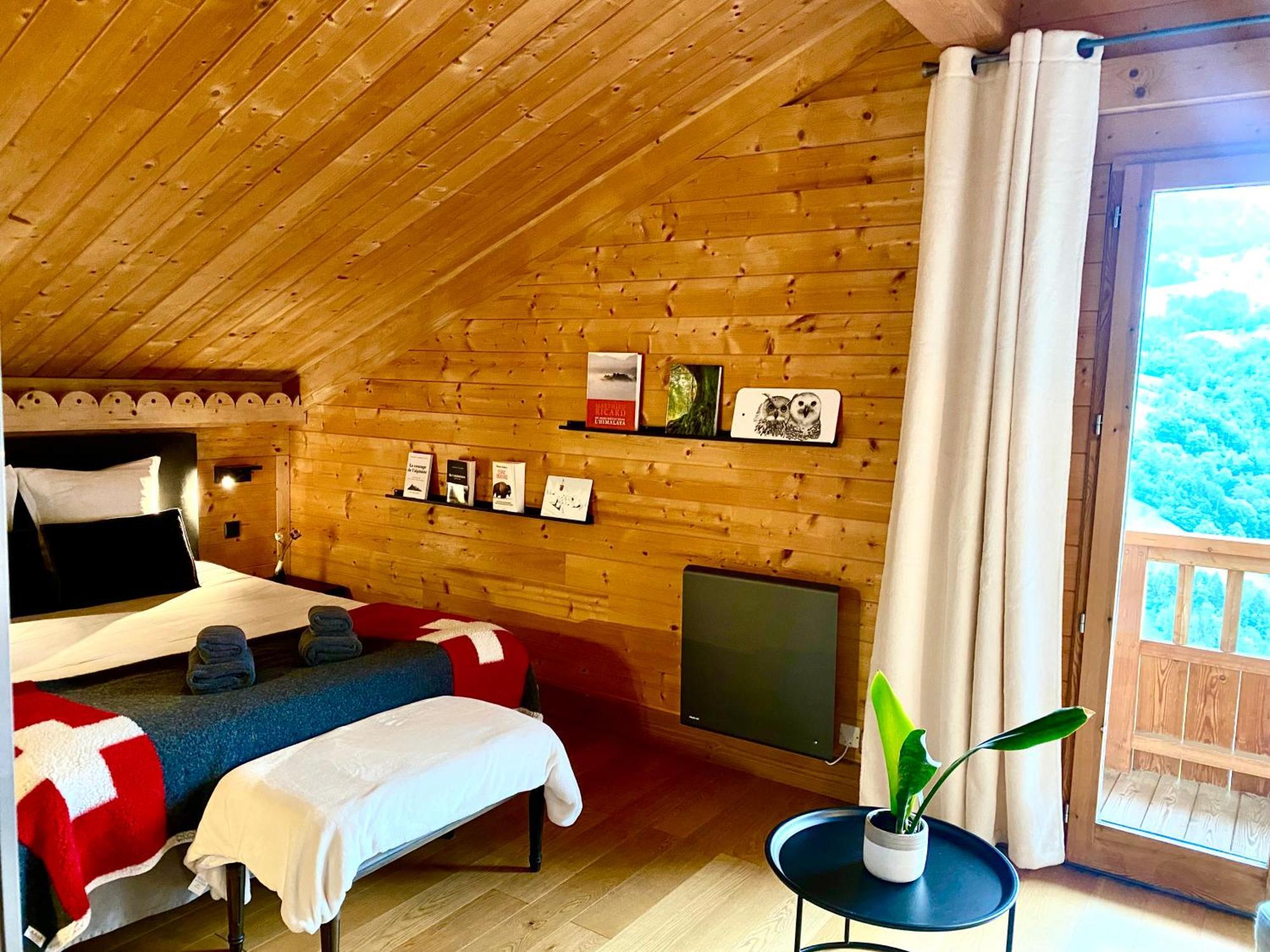 Le Paret Chambres D'Hotes De Charme & Spa Manigod Exterior foto
