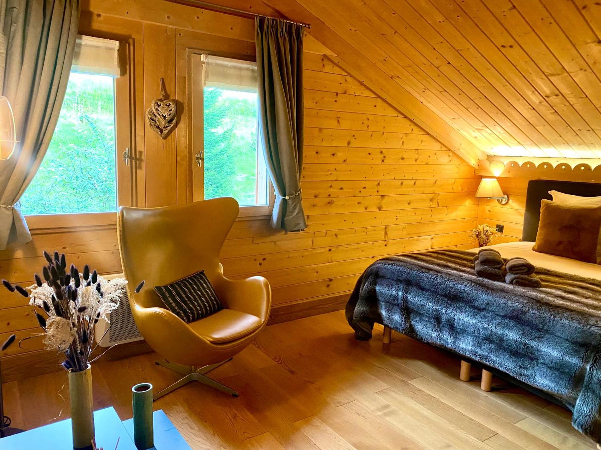 Le Paret Chambres D'Hotes De Charme & Spa Manigod Exterior foto